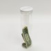 FixtureDisplays® Large Clear Coin Bank Jar Clear Plastic donation jar 3.3x11.8